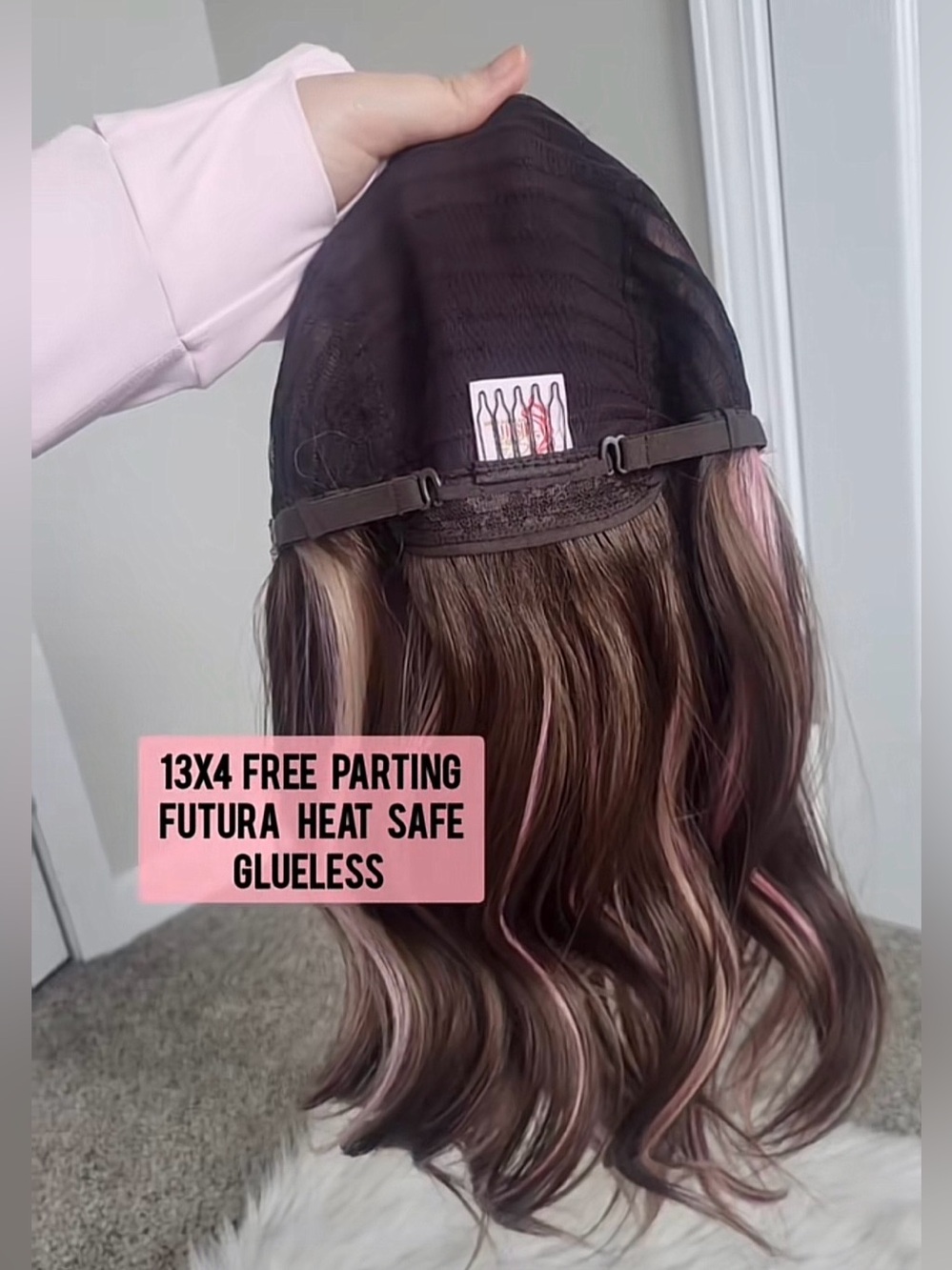 Sassy Misfits April Neopolitan Women’s Multi-Tone Hair Color Wig - Picture 10 of 14
